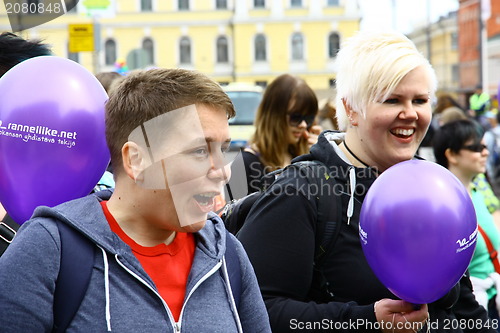 Image of Helsinki Pride gay parade