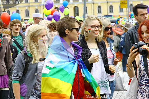 Image of Helsinki Pride gay parade