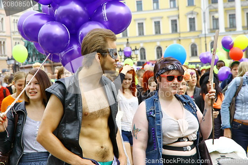 Image of Helsinki Pride gay parade