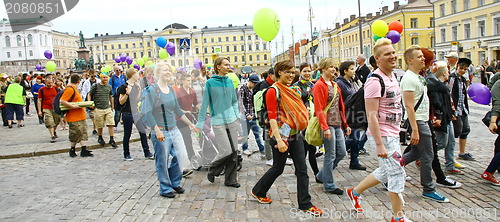 Image of Helsinki Pride gay parade