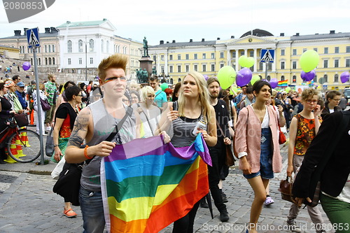 Image of Helsinki Pride gay parade