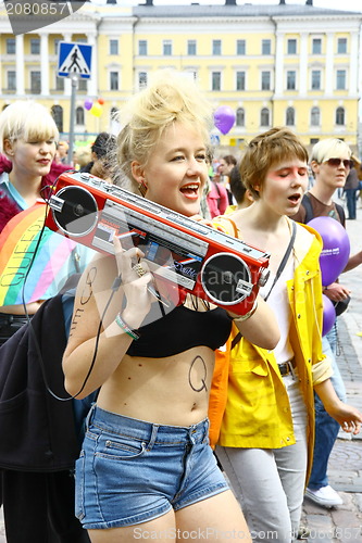 Image of Helsinki Pride gay parade