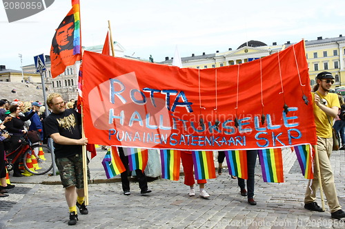 Image of Helsinki Pride gay parade