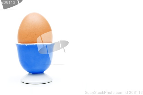 Image of Boiled egg in an eggcup