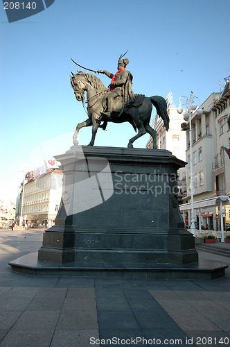 Image of statue ban jelacic zagreb