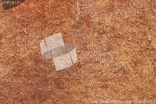 Image of Old clay plaster on the wall