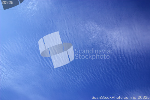 Image of rippled sky