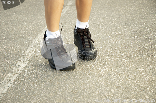 Image of jogging shoes