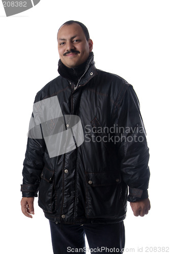 Image of man in parka
