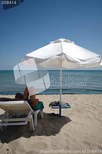 Image of At the beach