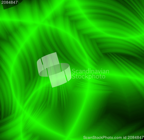 Image of green patterns