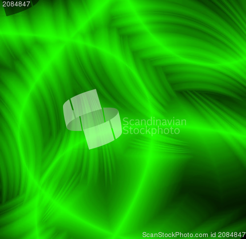 Image of green patterns