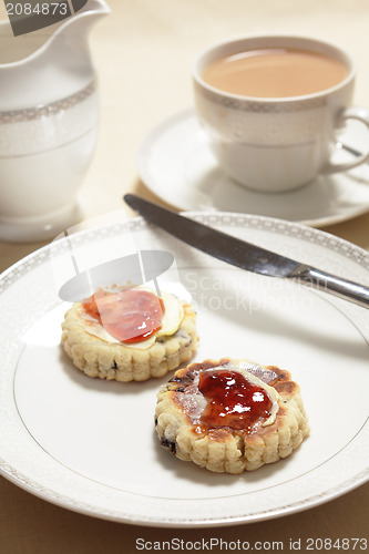 Image of Welsh cakes at tea