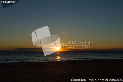 Image of Mediterranean sunrise