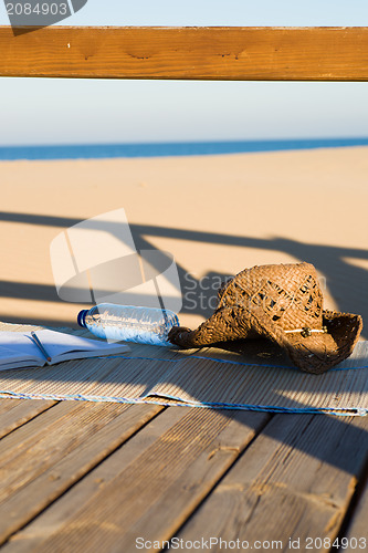 Image of Hat on  the beach
