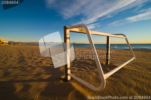 Image of Beach football