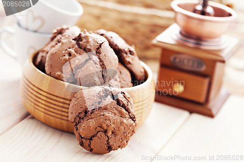 Image of chocolate cookies