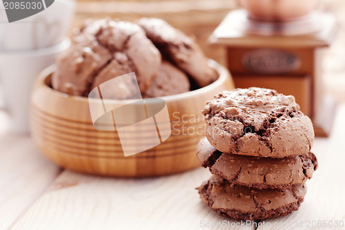 Image of chocolate cookies