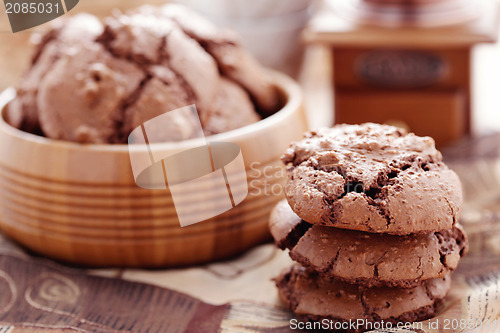 Image of chocolate cookies