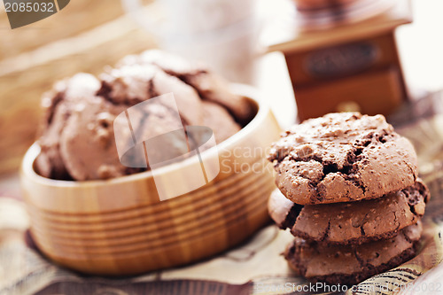 Image of chocolate cookies