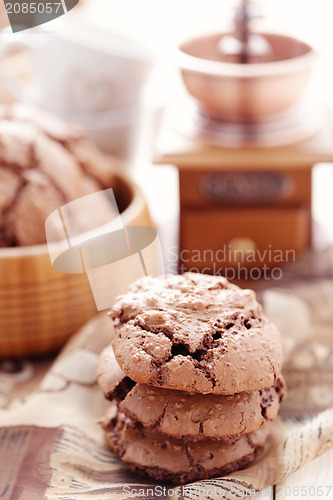 Image of chocolate cookies