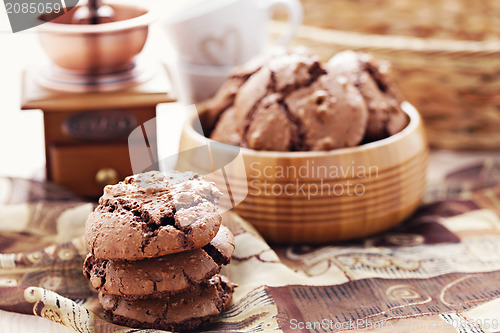 Image of chocolate cookies
