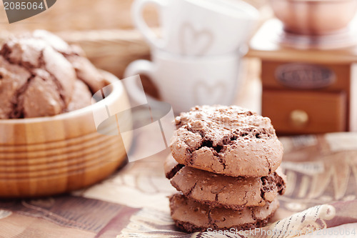 Image of chocolate cookies