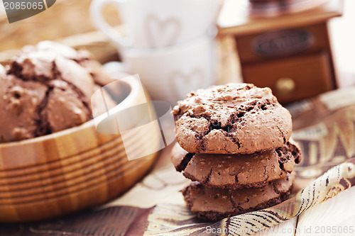 Image of chocolate cookies