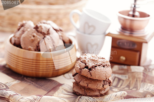 Image of chocolate cookies