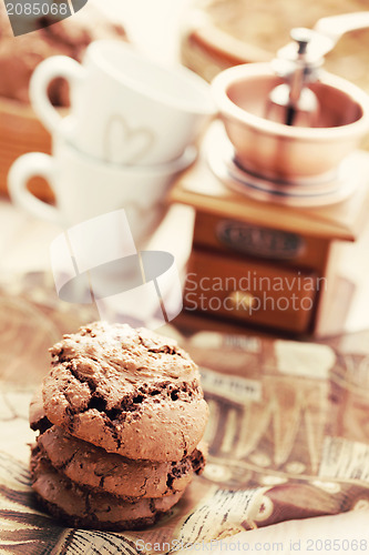 Image of chocolate cookies