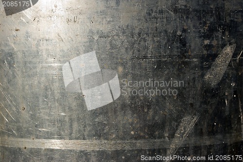 Image of Photo of the texture  rusty metal. Aluminum