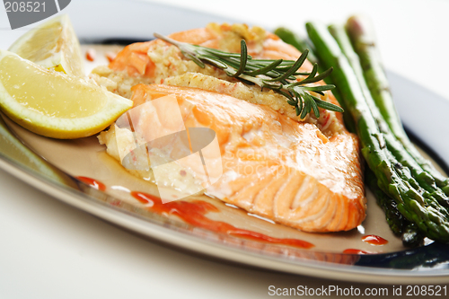 Image of Baked salmon