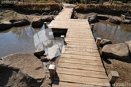Image of wooden bridge
