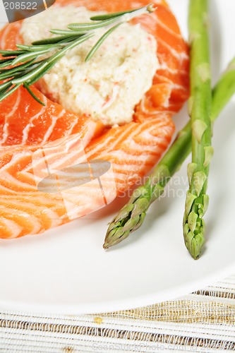 Image of Stuffed salmon