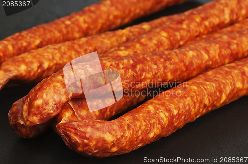Image of smoked sausage of the Black Forest