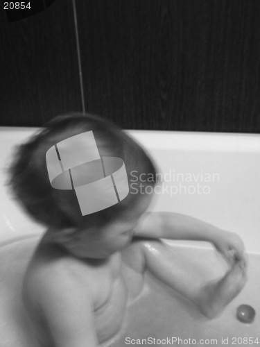 Image of Child bathing