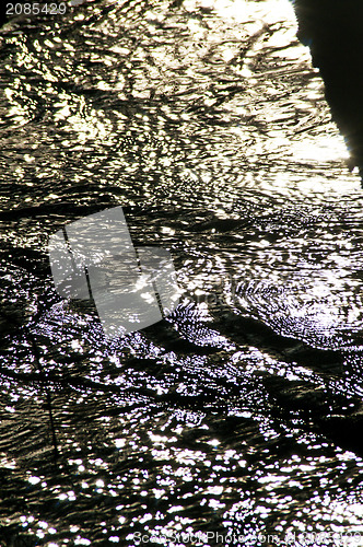 Image of water with reflections