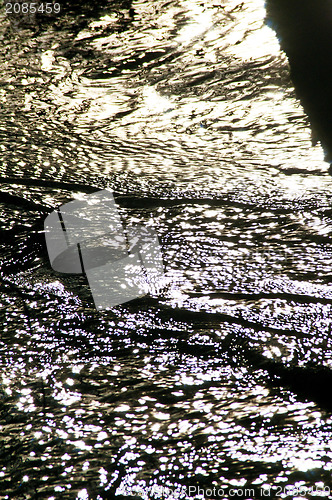 Image of water with reflections
