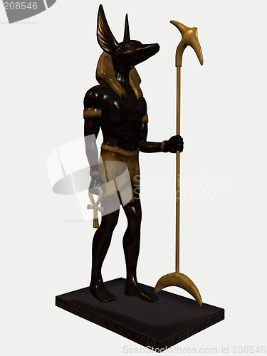 Image of Anubis-Painted