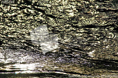 Image of water with reflections