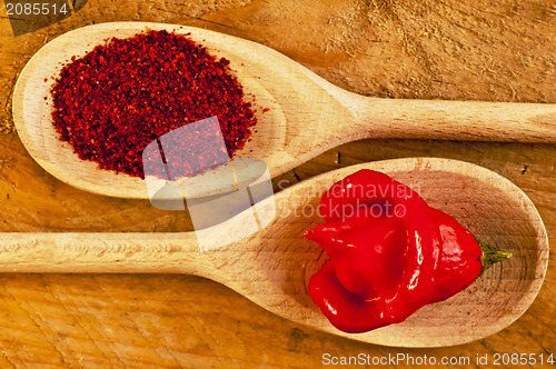 Image of chili bishop?s crown with powder