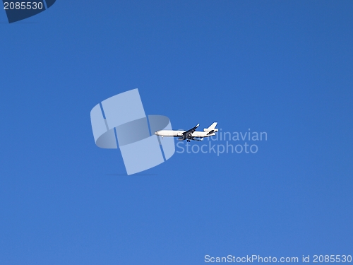 Image of White airplane