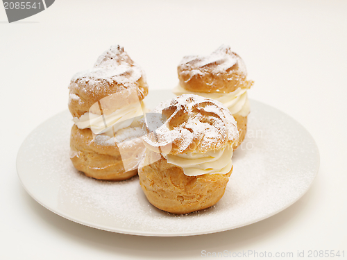 Image of Filled choux pastry