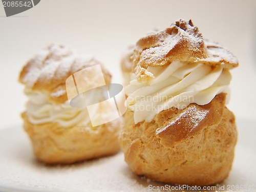Image of Filled choux pastry