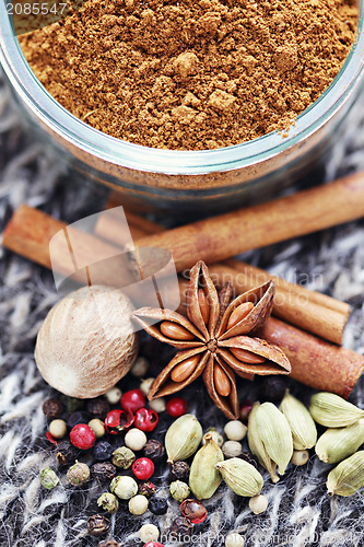 Image of gingerbread spices