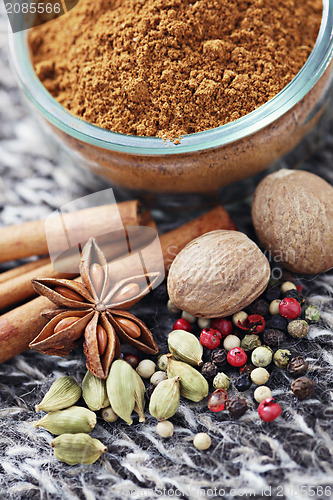 Image of gingerbread spices