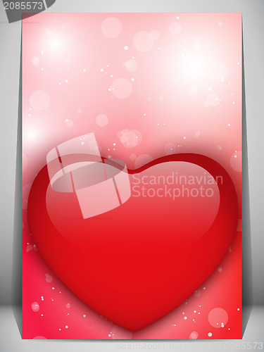 Image of Valentine Day Heart Letter Love