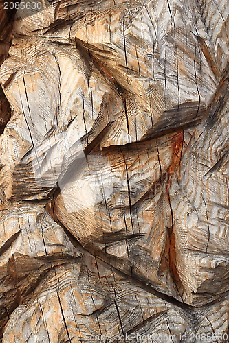 Image of carved wood texture