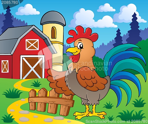 Image of Image with rooster theme 2