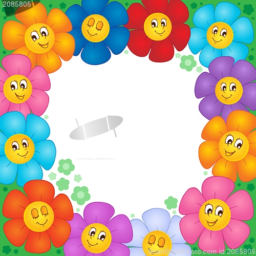 Image of Frame from flowers 1